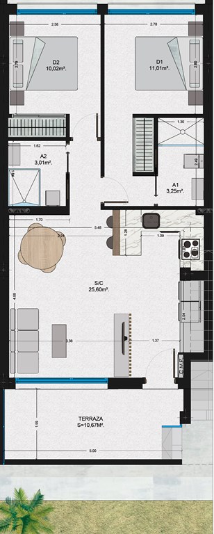 mediumsize floorplan